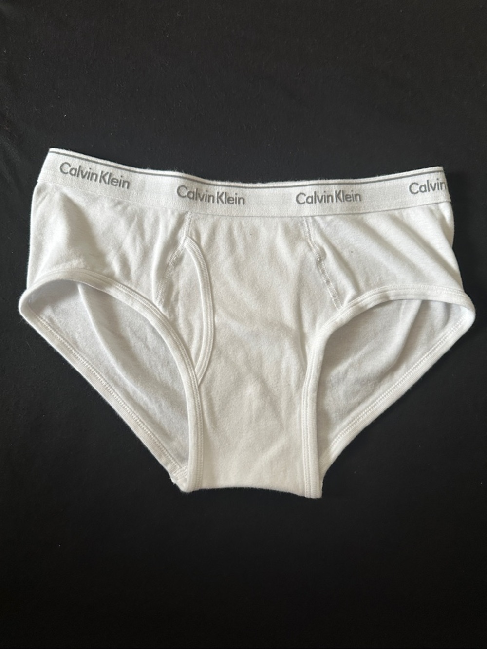 Calvin Klein Men's Classic White Briefs